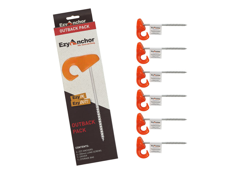 EzyAnchor Screw Pegs and accessories